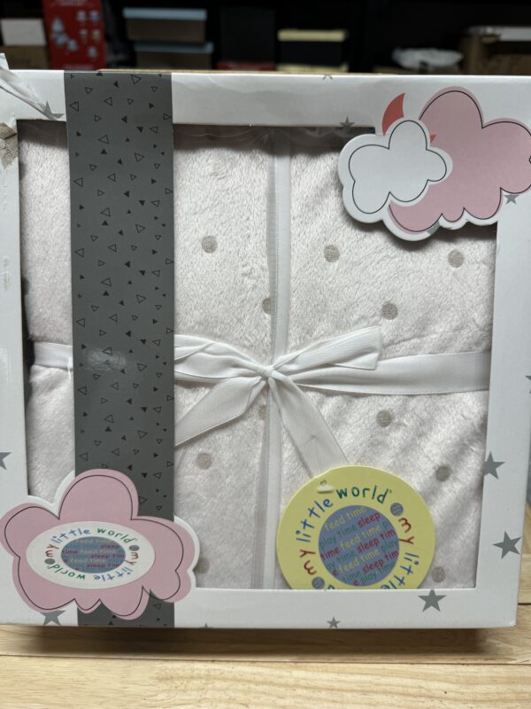 Pink baby blanket - Image 3